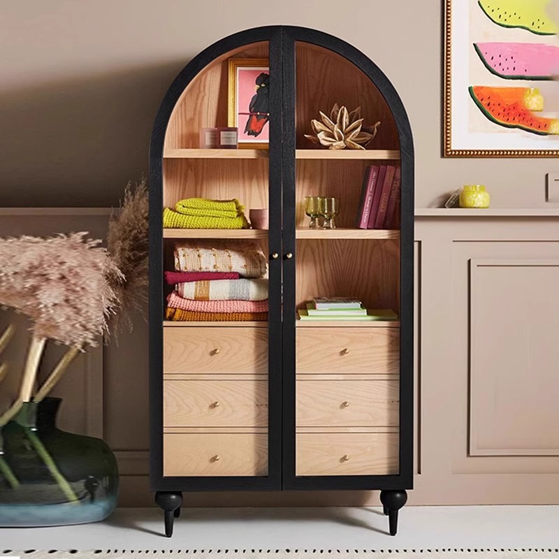 Cabinet with Glass Doors