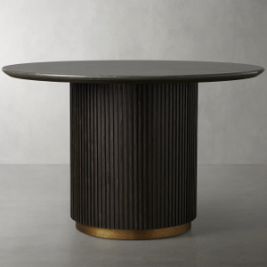 Oak Marble Dining Table