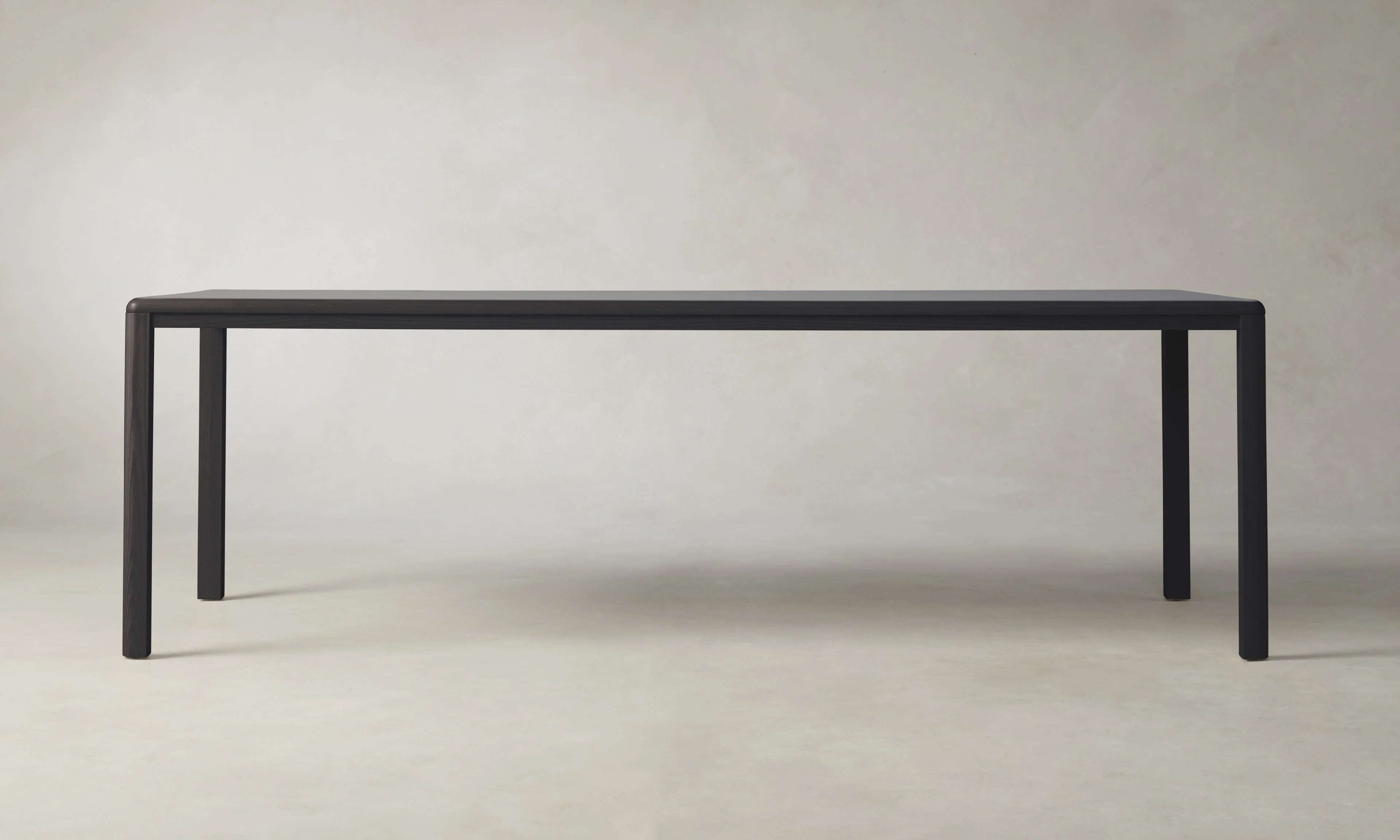 Straight - lined Ash Dining Table