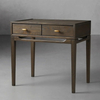 Simple Two-pull Bedside Table