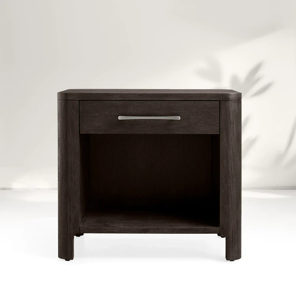 Simple Single - drawer Bedside Table