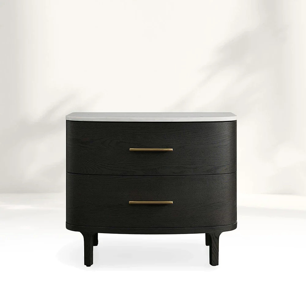 Double - drawer Nightstand
