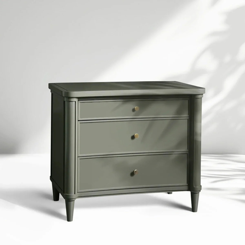 Three - Drawer Nightstand