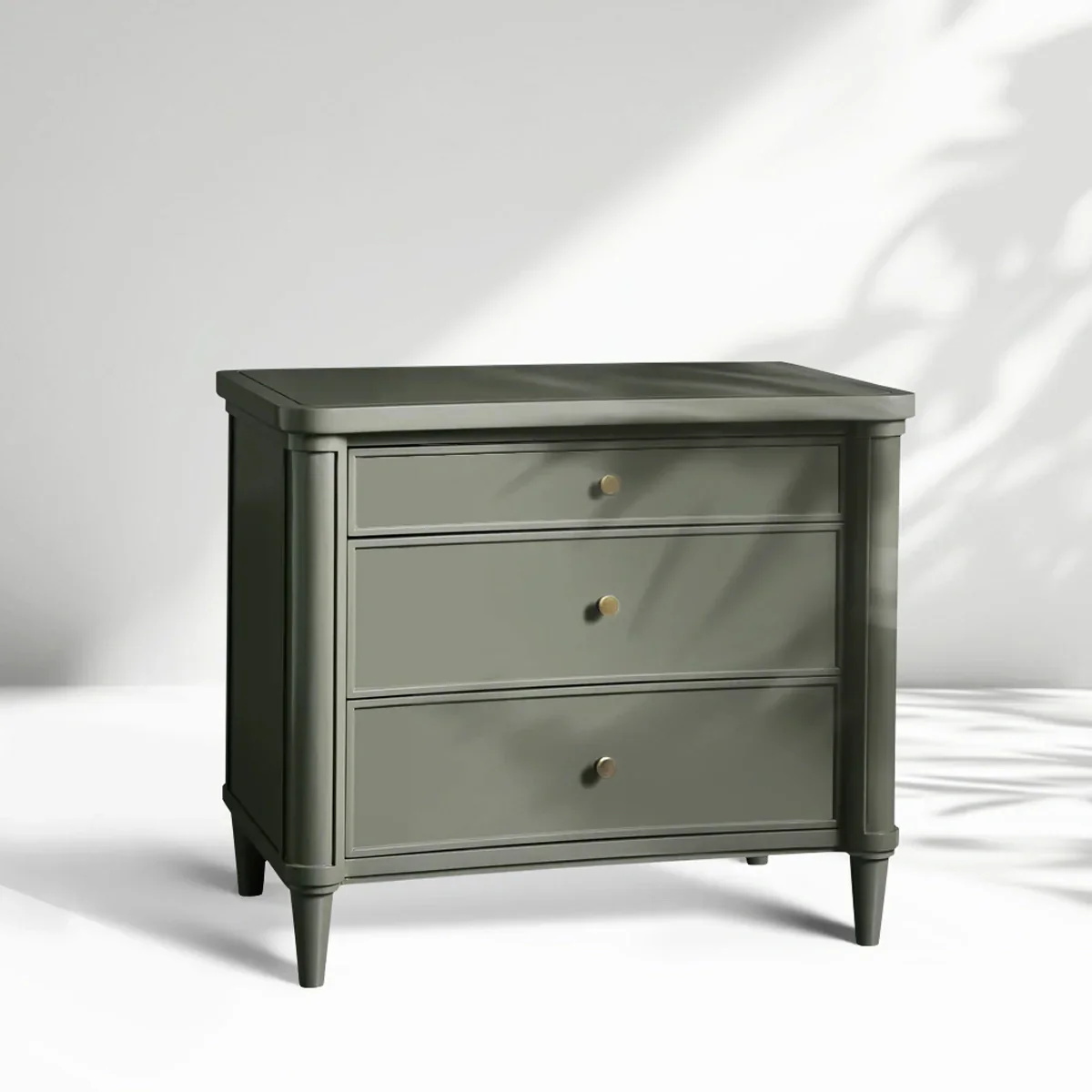 Three - Drawer Nightstand