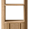 Natural Grain Light Wood single Storage Shelf