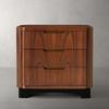 Three - Drawer Bedside Cabinet