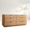 Wooden 6-Drawer Dresser