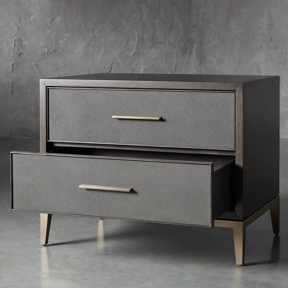 Elegant Two - drawer nightstand
