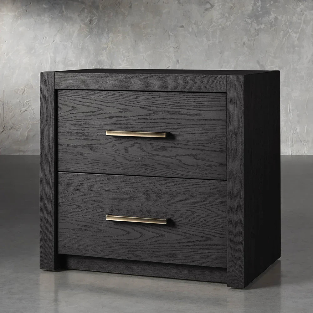 Minimalist Two - drawer Nightstand