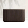 Oak Side Cabinet in Living Room