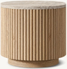 Stone Round Side Table