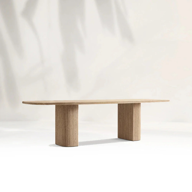 Finnley Rectangular Wood Dining Table