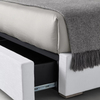 Fabric Panel Plateform Bed
