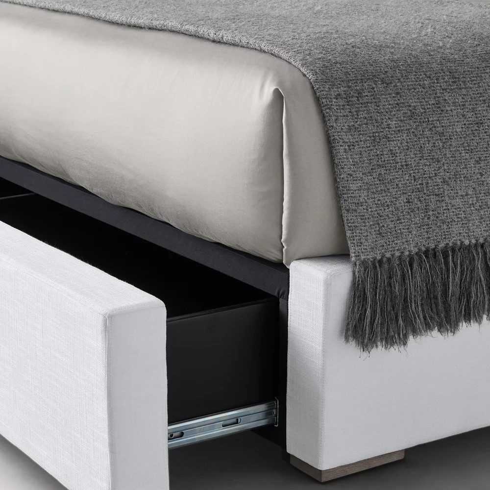 Fabric Panel Plateform Bed
