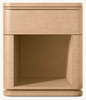 Simple Wood Single-drawer Bedside Table