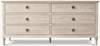Oak Six-drawer Cabinet