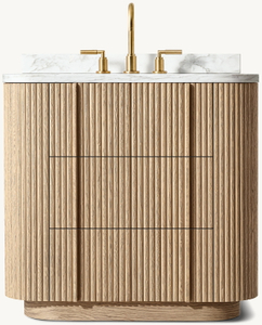 3-Drawer Single Vanity