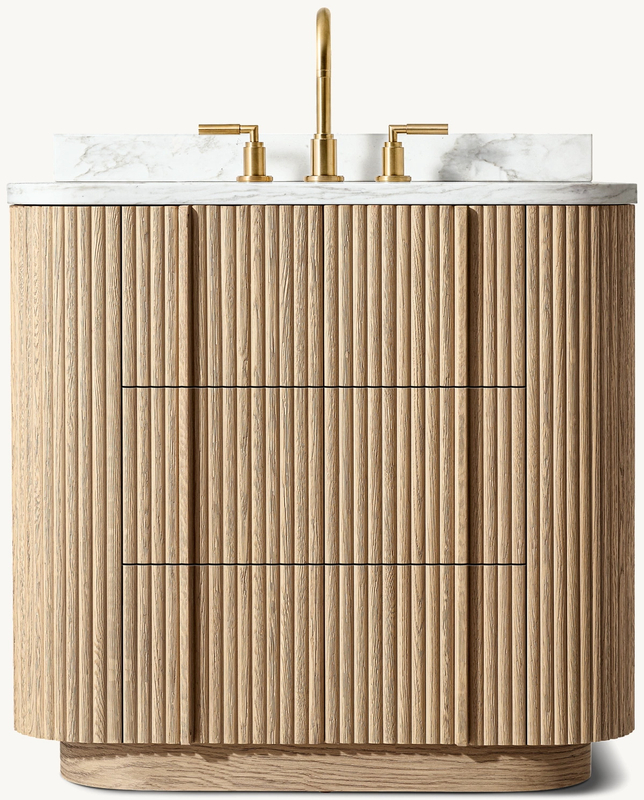 3-Drawer Single Vanity