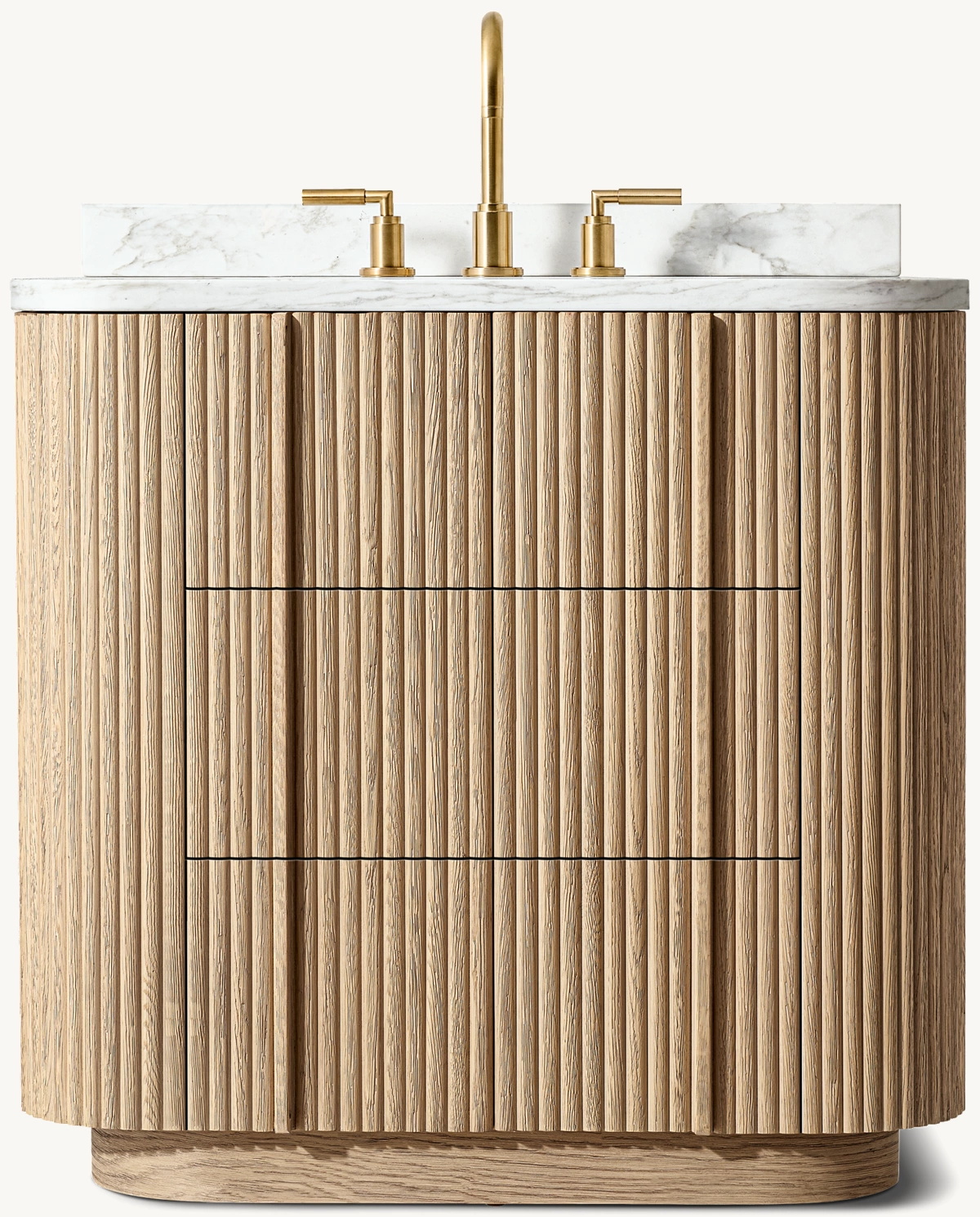 3-Drawer Single Vanity