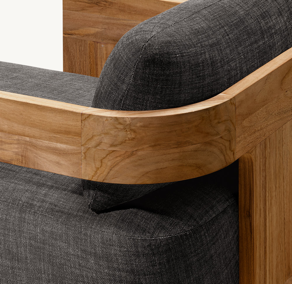 Leisure Teak Outdoor Lounge Chair