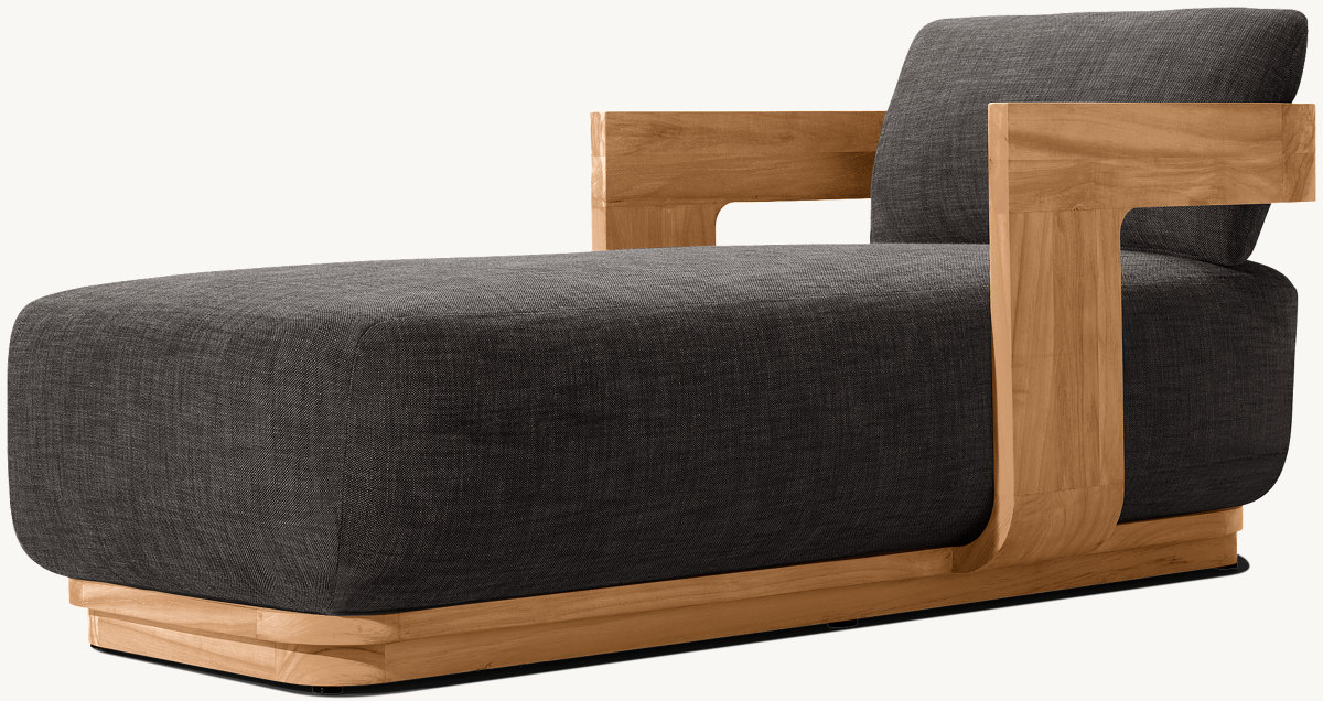 Leisure Teak Outdoor Lounge Chair