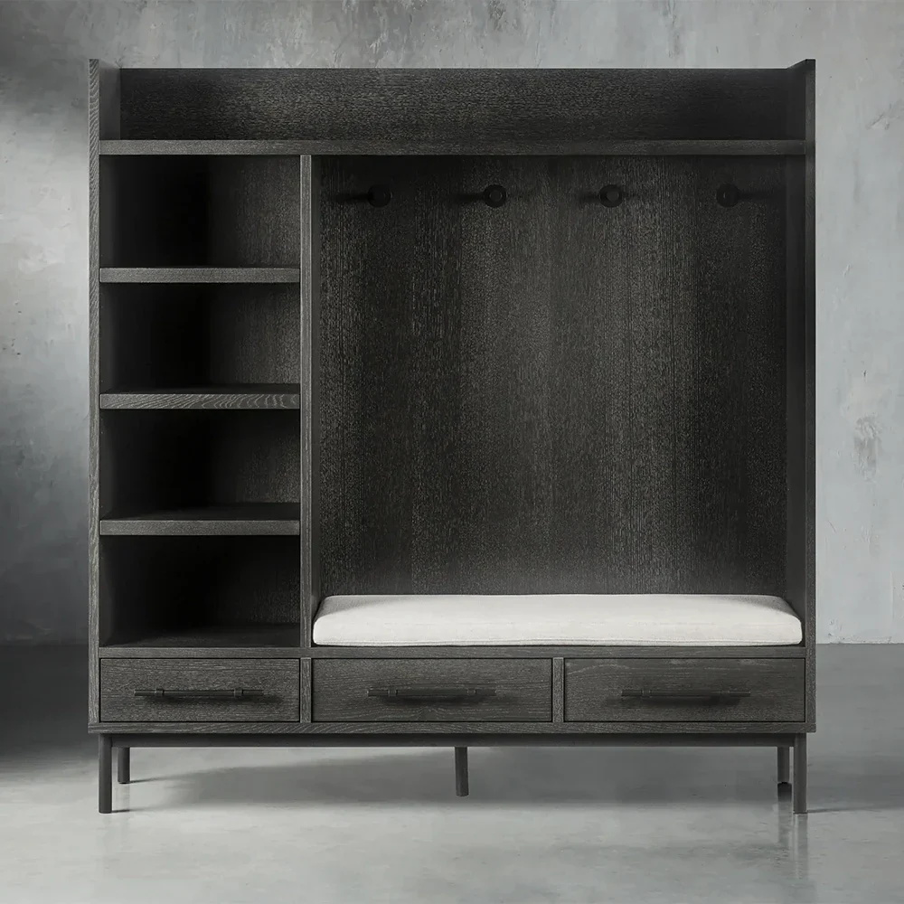 Entrance Coat Rack Cabinet