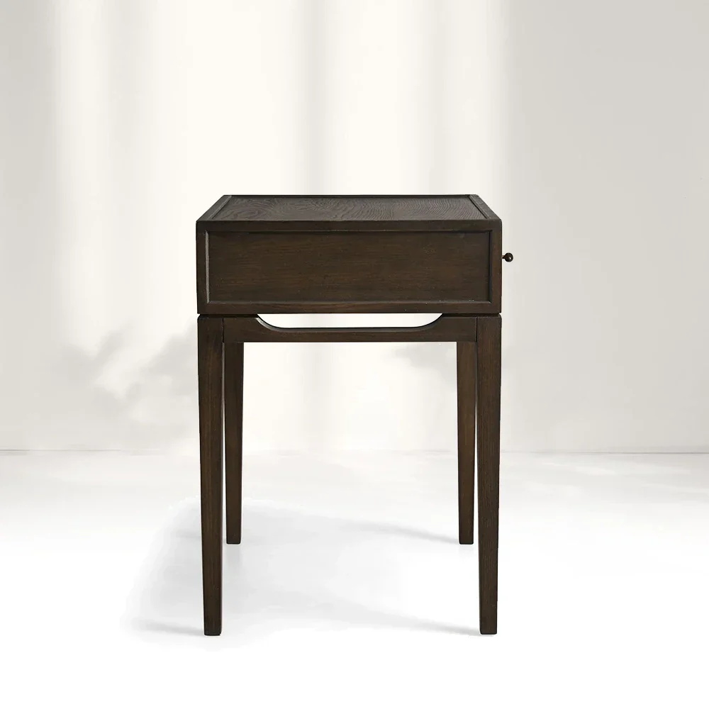 Simple Two-pull Bedside Table