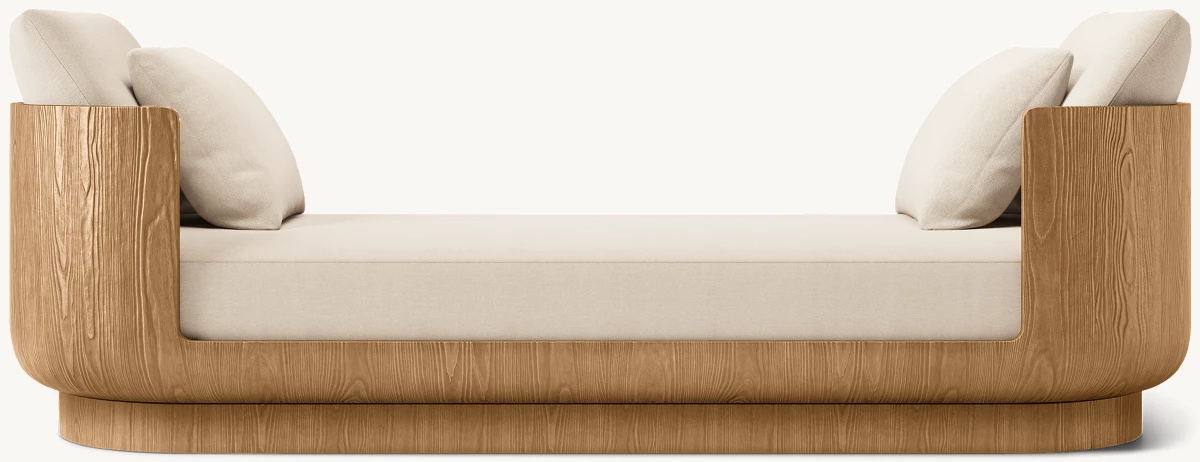 Fabric Double-Arm Daybed