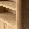 Natural - inspired Wooden Storage Shelf