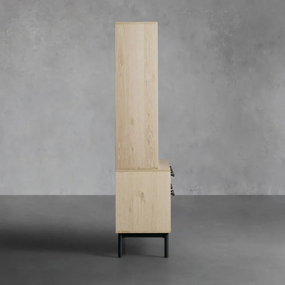 Single Bookcase with File Base