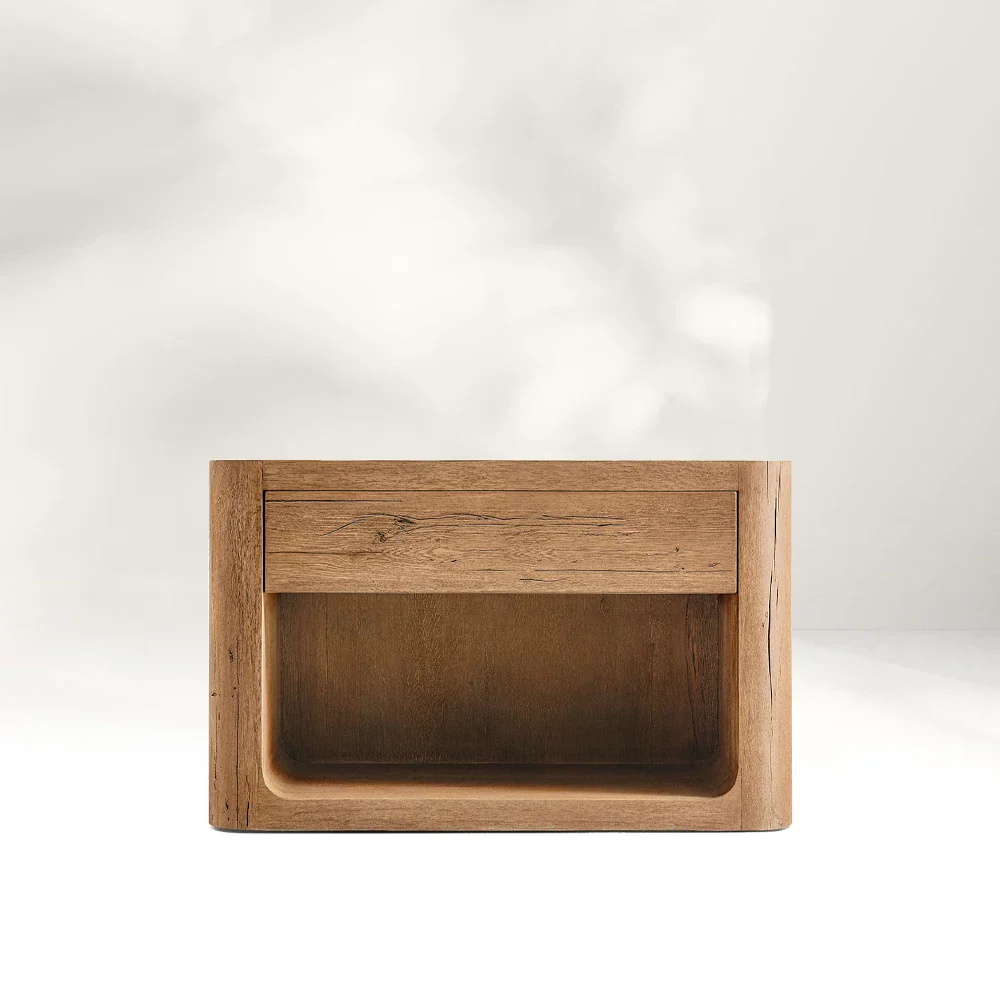 Solid Wood Simple Bedside Cabinet