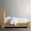 Finnley Grooved Ebony Bed 
