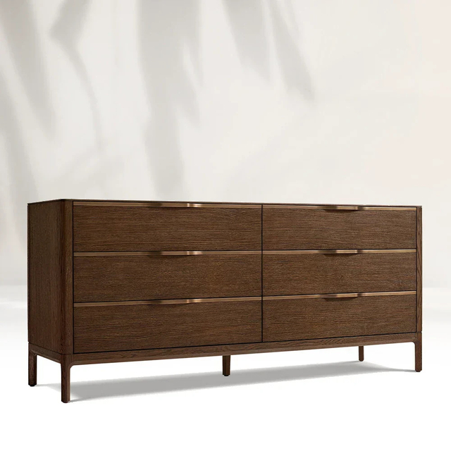 Modern 6-Drawer Dresser