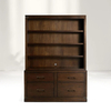 Modular Bookcase with File Base