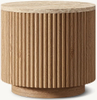 Stone Round Side Table