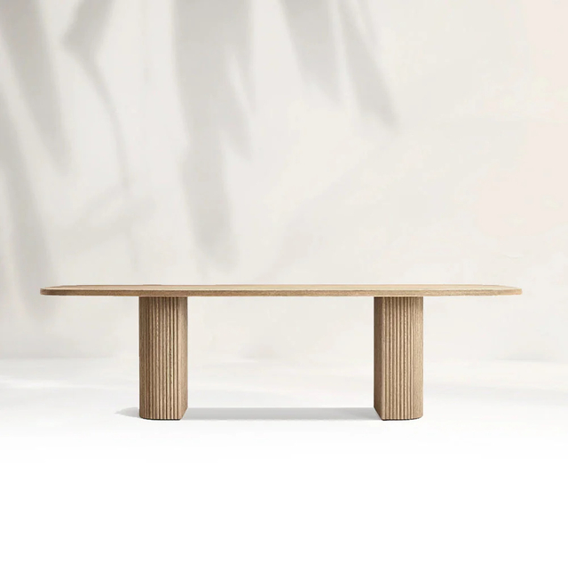 Finnley Rectangular Wood Dining Table