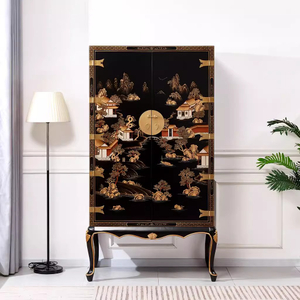 New Classical Chinese Hand-painted Wardrobe