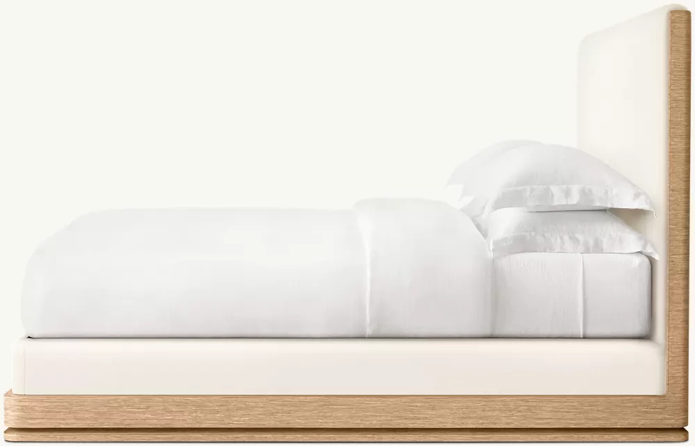 Fabric Panel Double Bed