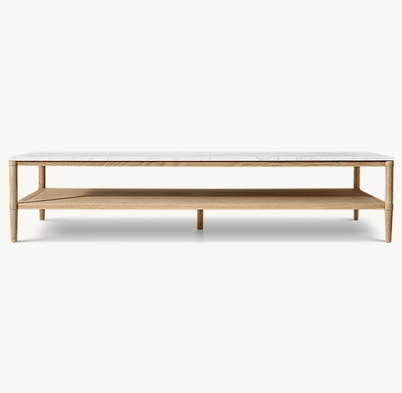 Marble Rectangular Coffee Table