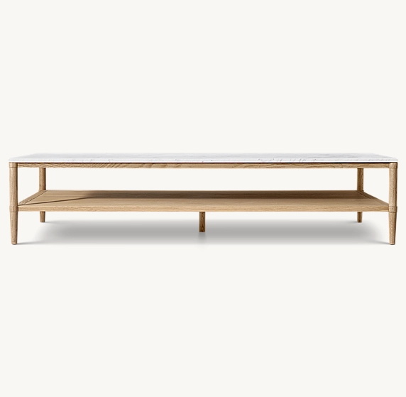 Marble Rectangular Coffee Table