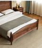 Black Walnut Solid Wood Bed