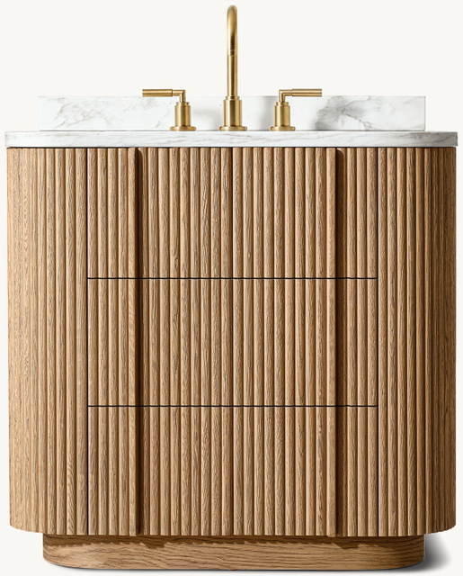 3-Drawer Single Vanity