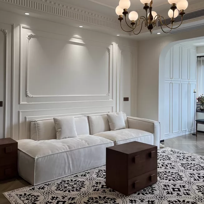 French Winnie Fabric Sofa