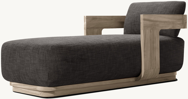 Leisure Teak Outdoor Lounge Chair