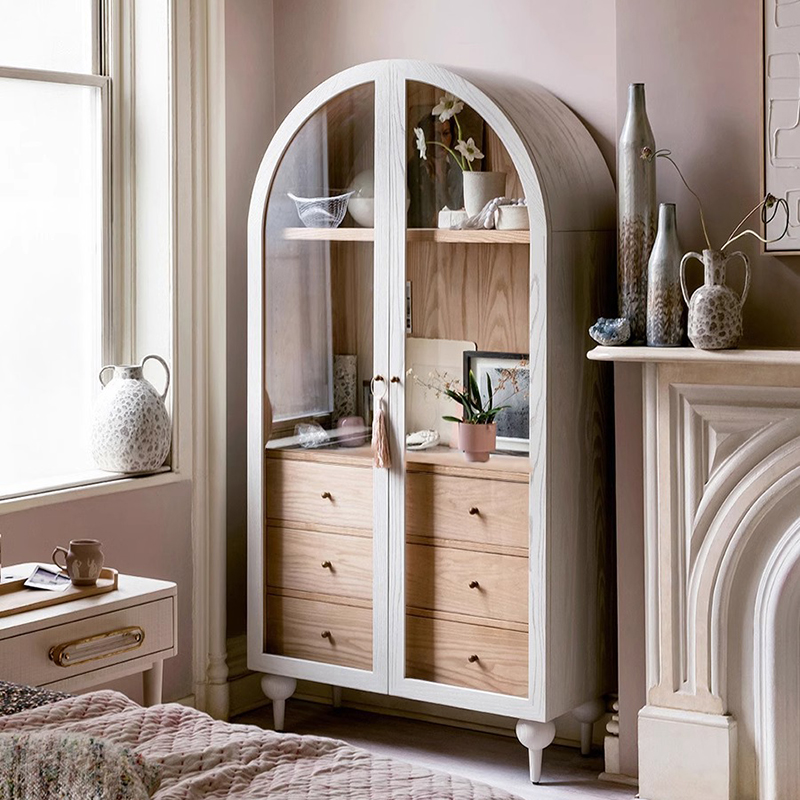 Cabinet with Glass Doors