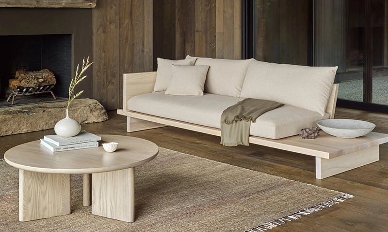 The Solid Wood Sofa is a timeless and luxurious addition to any living room. Crafted from high-quality solid wood, this sofa combines durability, comfort, and style to create a focal point in your living space. 