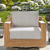 Outdoor Teak Swivel Chair