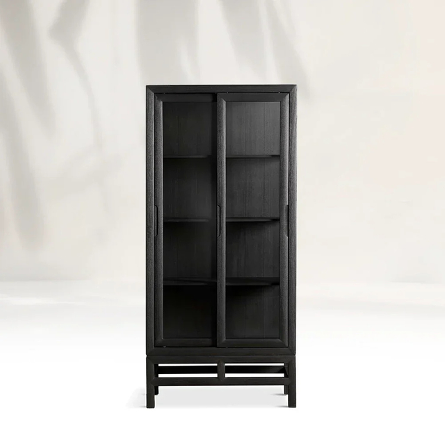 Modern Minimalist oak Cabinet