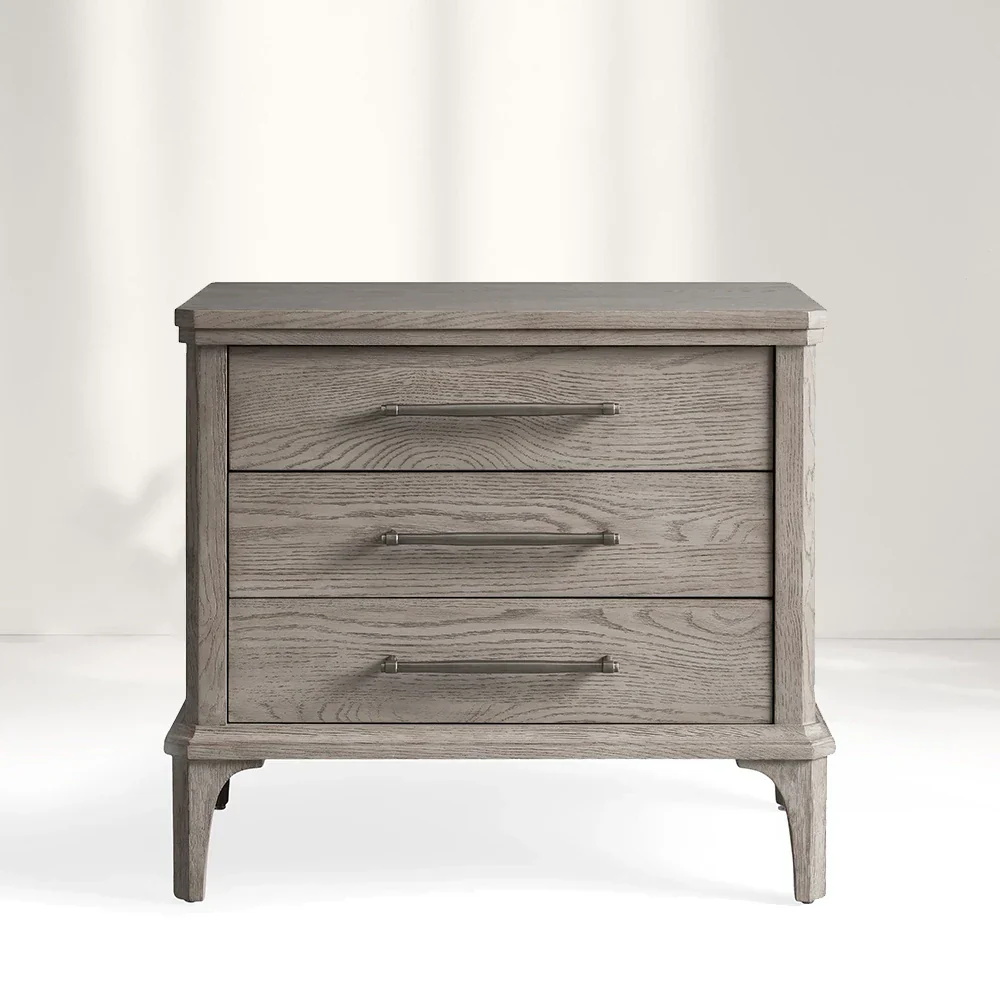  Solid Wood Bedside Table