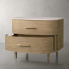 Double - drawer Nightstand